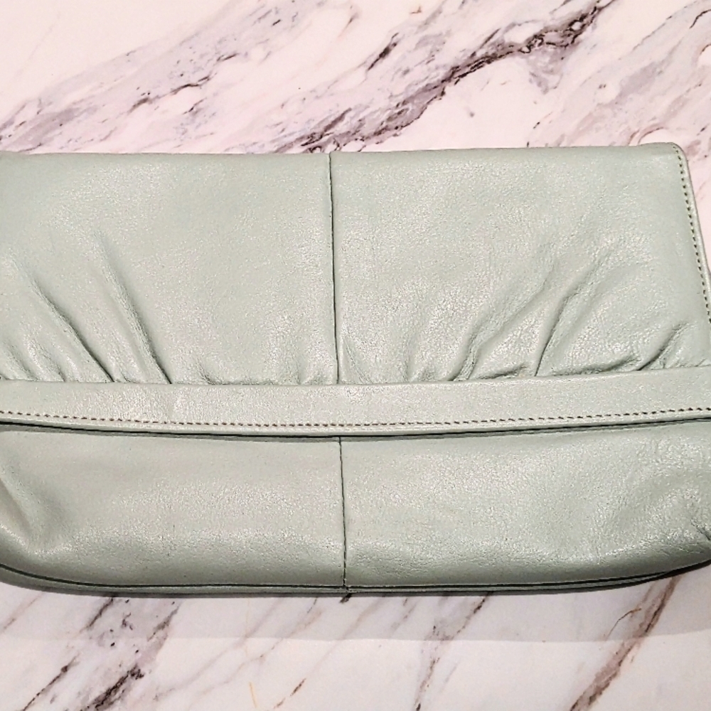 Elegant Mint Green Clutch Bag